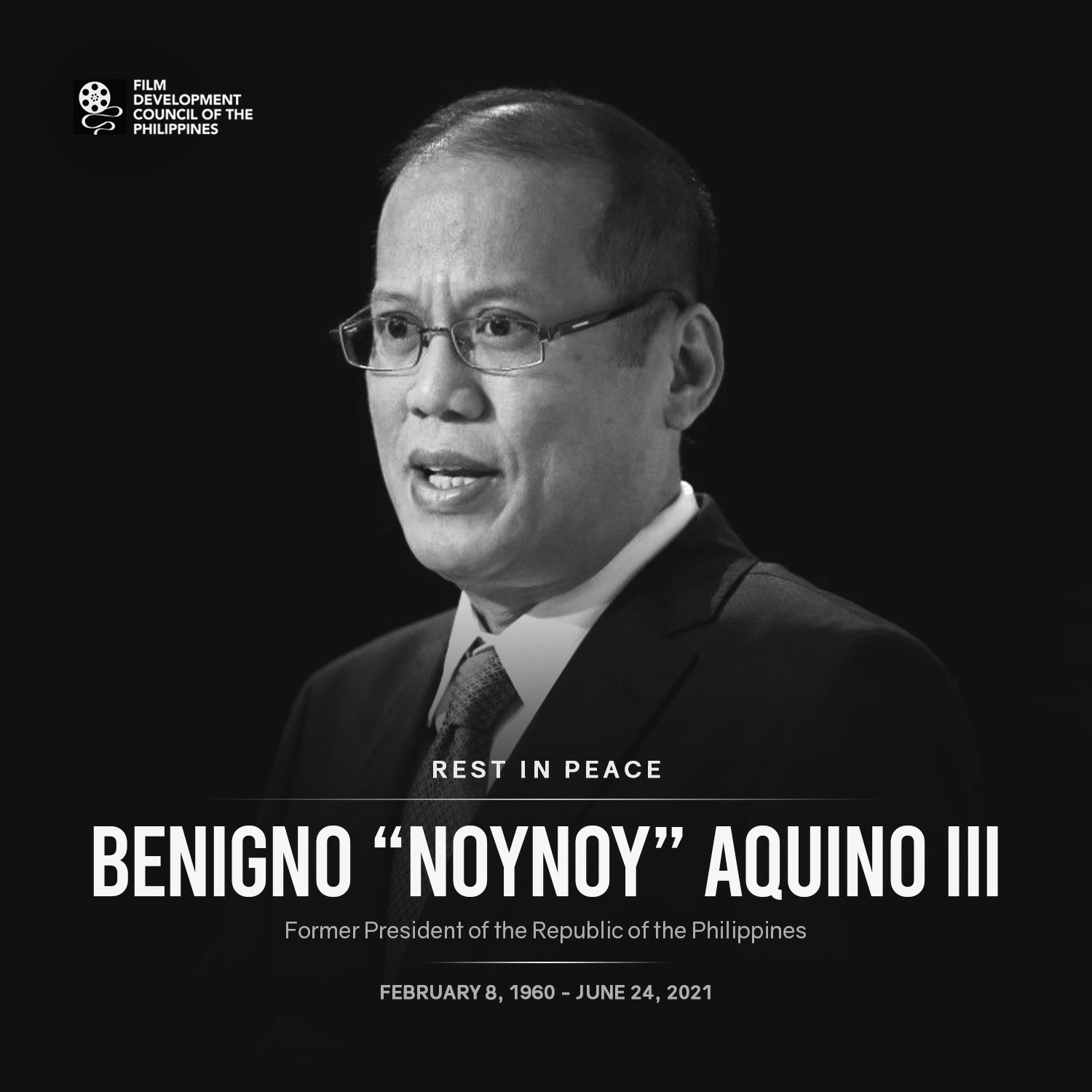 Rest in Peace Former President Benigno Aquino III